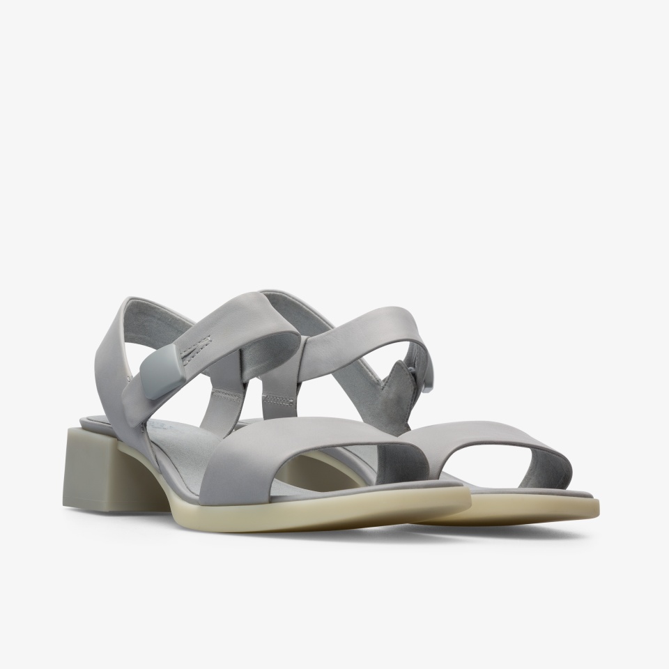 Camper Kobo Sliver/Grey - Camper Women's Heels ||9148-GJESF||